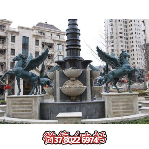 广场阿波罗战车雕塑大型户外景观摆件