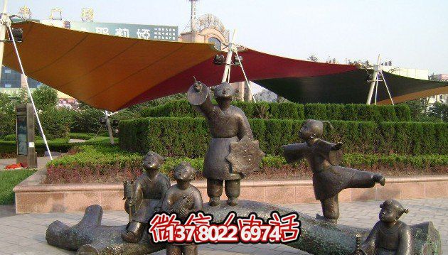 海岸景区公园仿古做旧儿童放风筝铜雕塑 海岸景区公园仿古做旧儿童放风筝铜雕塑