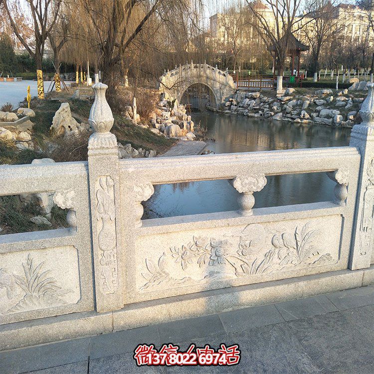 石栏板石雕护栏