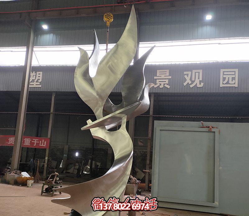 景区抽象不锈钢个性创意天鹅飞翔雕塑 景区抽象不锈钢个性创意天鹅飞翔雕塑