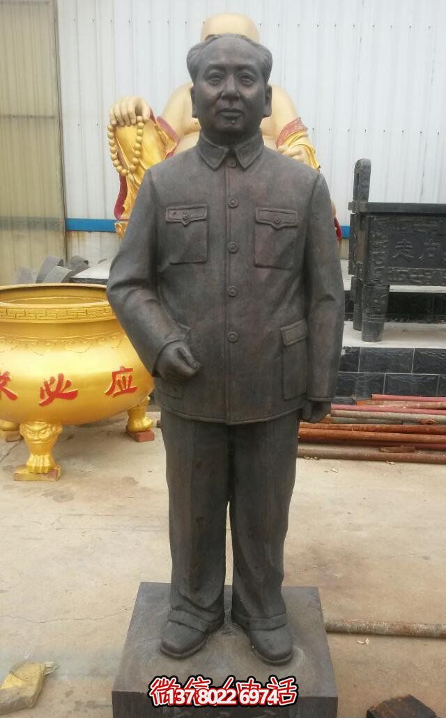 校园毛主席伟人铜雕毛泽东雕塑 校园毛主席伟人铜雕毛泽东雕塑
