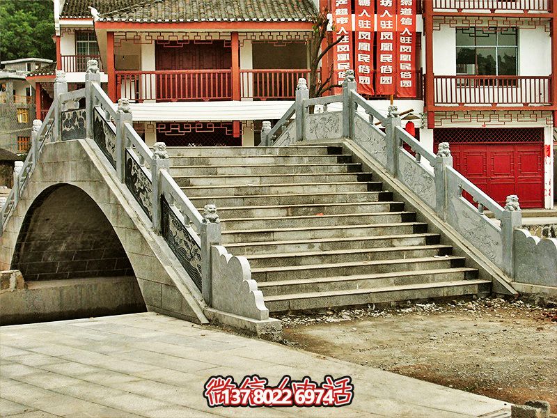 景区石拱桥大理石栏杆扶手雕塑 景区石拱桥大理石栏杆扶手雕塑