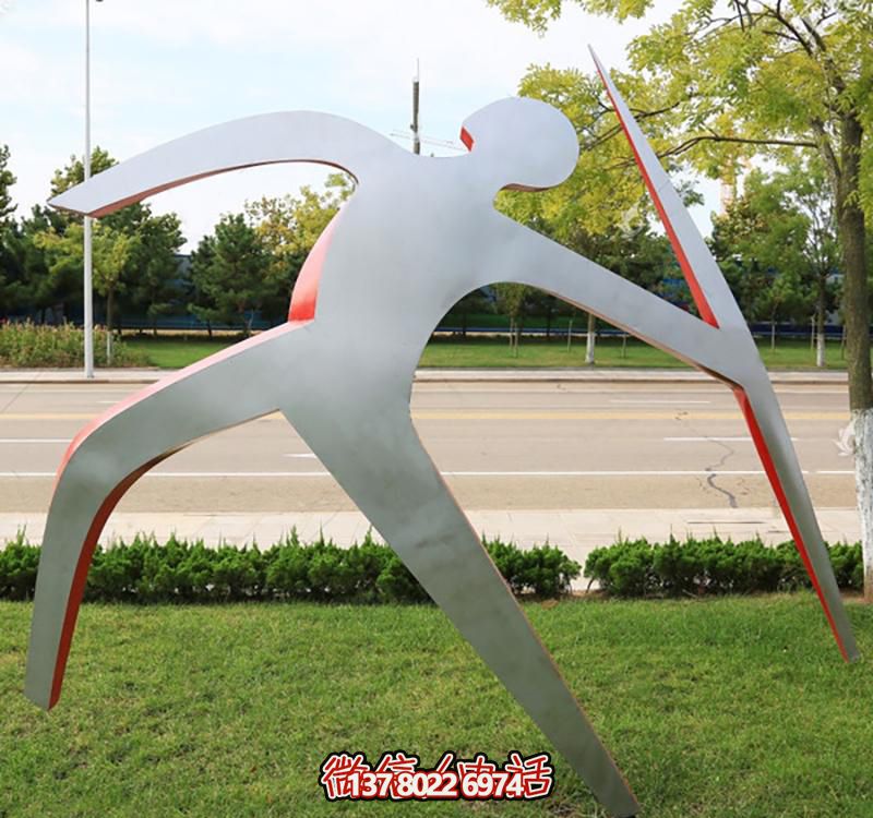 学校操场不锈钢标枪雕塑 学校操场不锈钢标枪雕塑