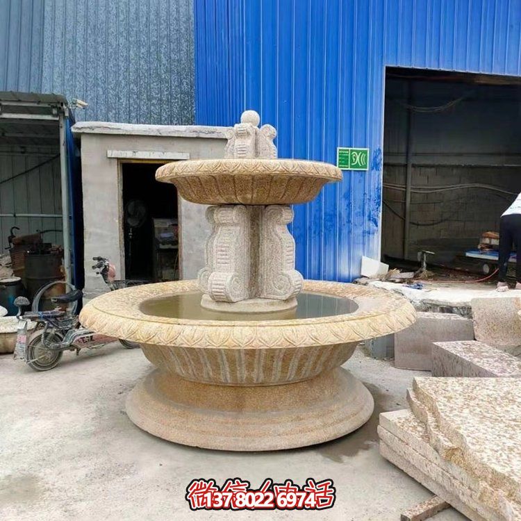 小区别墅庭院园林景观雕塑流水摆件喷泉雕塑