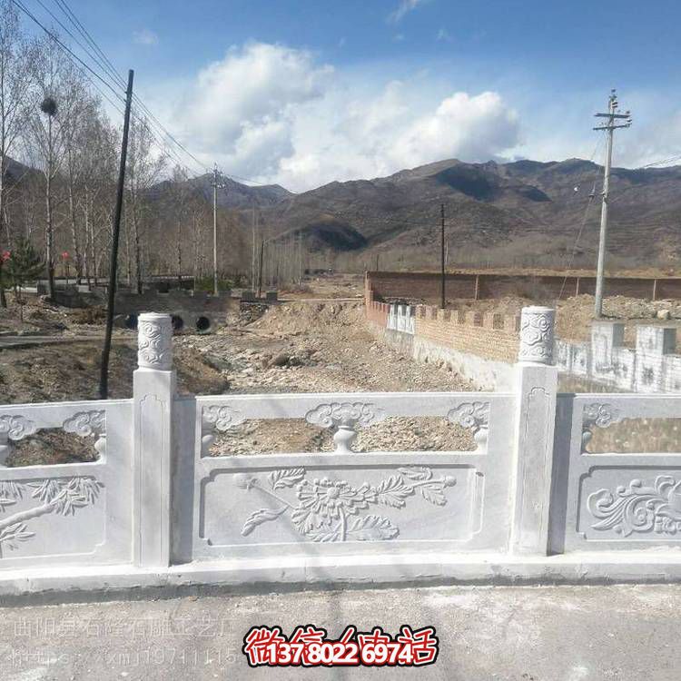 大理石石雕户外园林景观牌坊雕塑