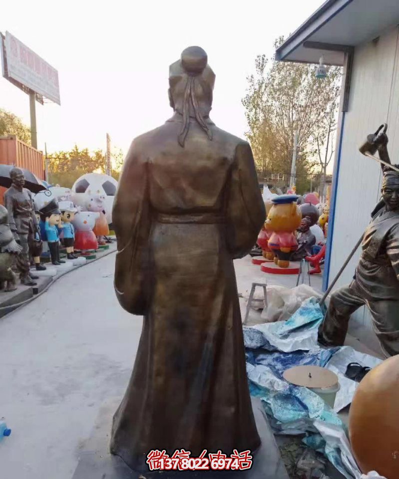 古代名医铜雕华佗雕塑 古代名医铜雕华佗雕塑