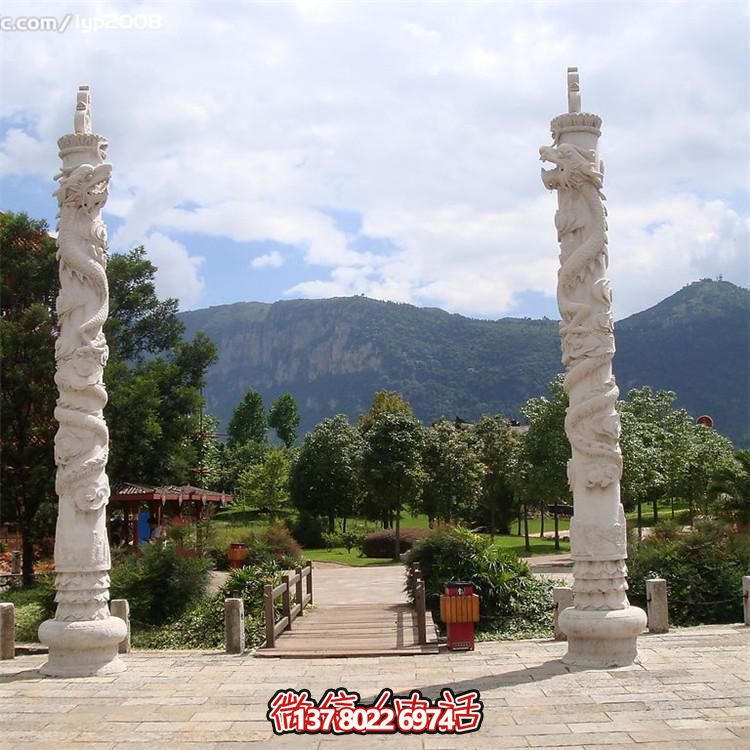 广场户外景区大型龙柱