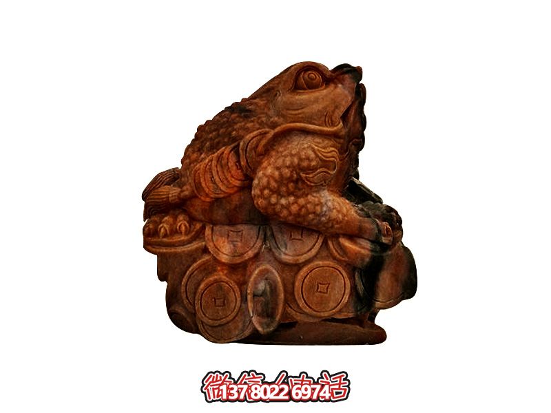 室内摆放的玻璃钢创意金蟾雕塑 室内摆放的玻璃钢创意金蟾雕塑