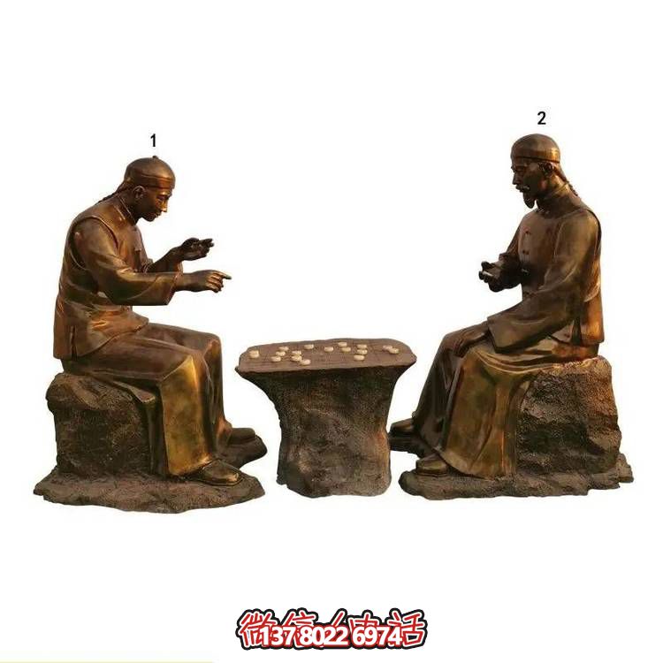 民俗小品铜雕城市街道创意人物景观雕塑