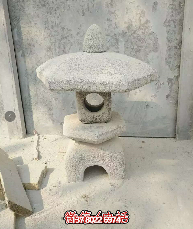 砂岩仿古石灯