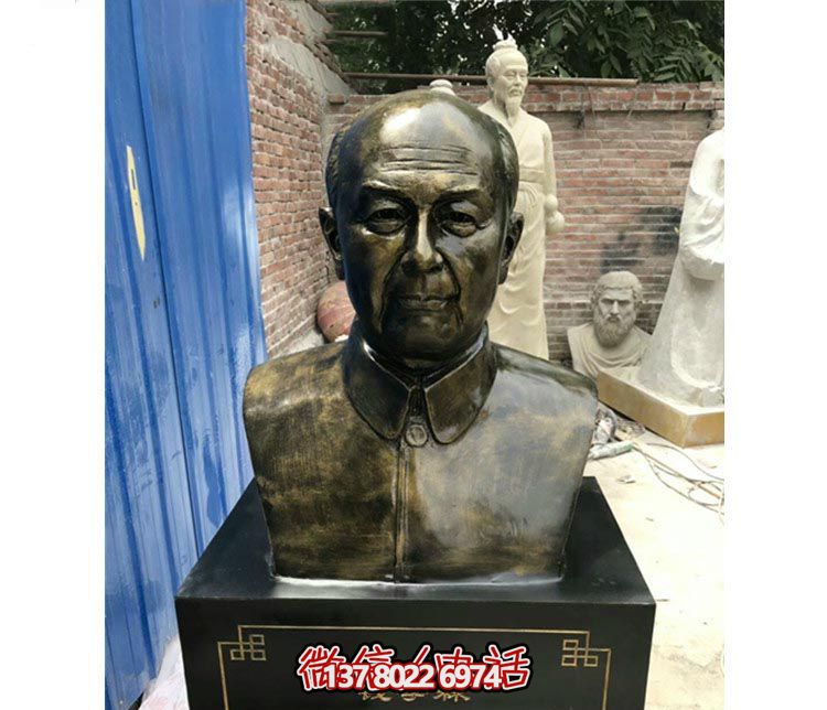 校园名人胸像铜雕钱学森雕塑 校园名人胸像铜雕钱学森雕塑