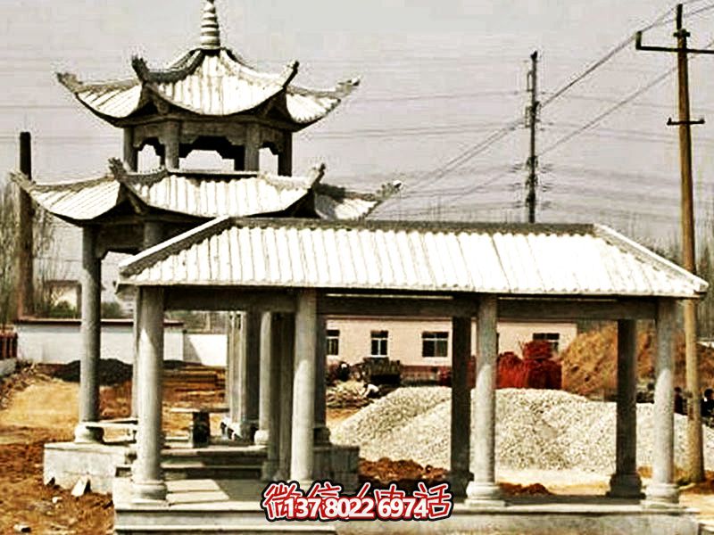 景区简易长廊仿古建凉亭休闲座椅雕塑 景区简易长廊仿古建凉亭休闲座椅雕塑