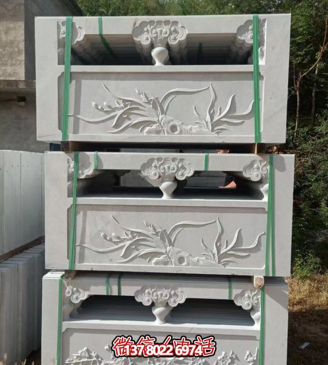 浮雕园林大型栏杆栏板雕塑