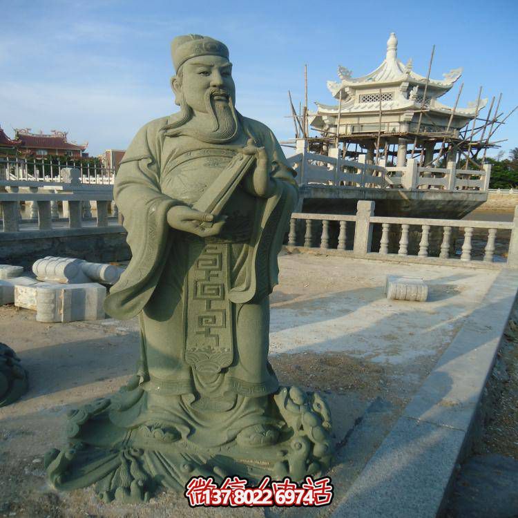 古代神话八仙过海人物雕塑