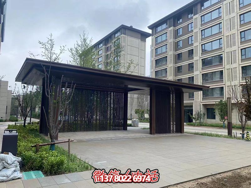 咏华园小区不锈钢景墙 咏华园小区不锈钢景墙