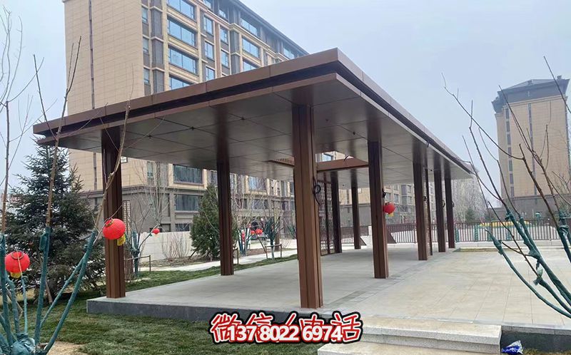 咏华园小区不锈钢廊架 咏华园小区不锈钢廊架