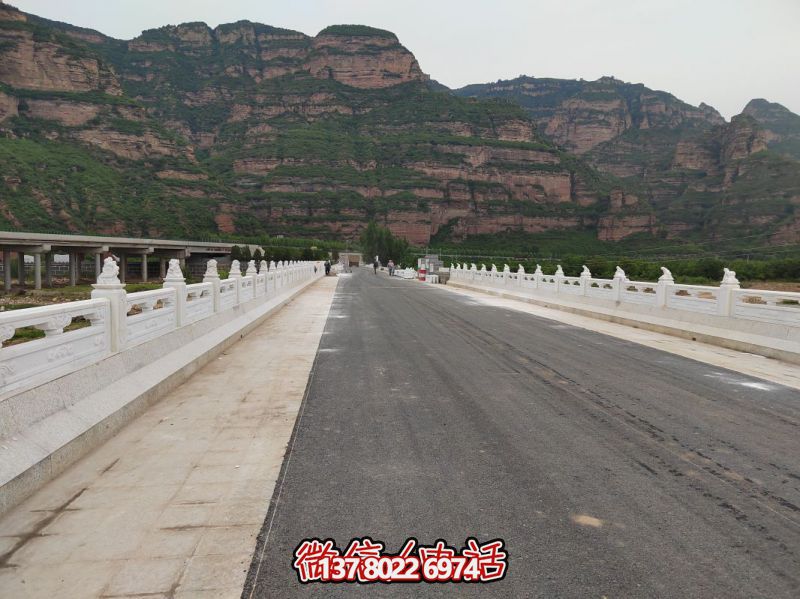 汉白玉石雕栏杆护栏