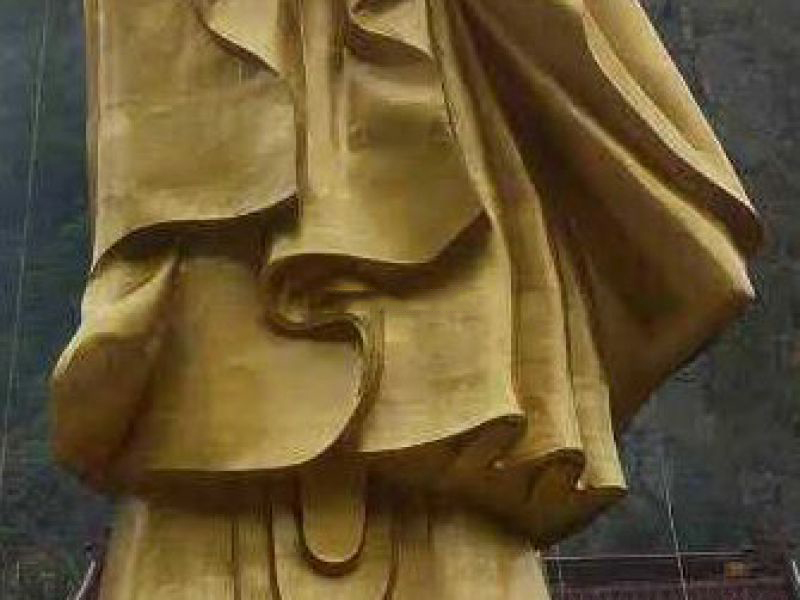 景区锻铜观音雕像 景区锻铜观音雕像